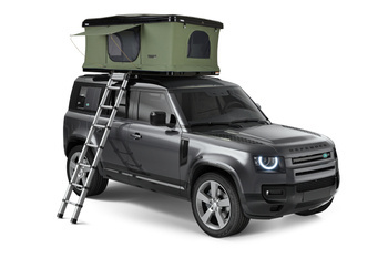 Thule Basin Roof tent with a stable black outer shell
