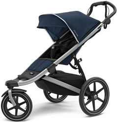 Thule Urban Glide 2 Jogging-Buggy aluminium/Majolica blau wózek dziecięcy