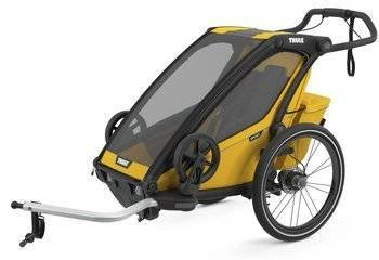 Thule Chariot Sport Multisport-Fahrradanhänger Einsitzer in Spectra gelb