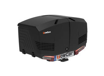Box na hak Towbox 400 litrów Black | LED