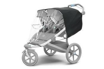 Thule Urban Glide Double Rain Cover Doppelter Regenschutz schwarz