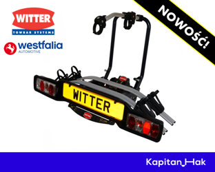 Bagażnik rowerowy Witter ZX502 – na 2 rowery