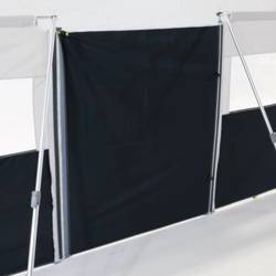 Dometic Pro Windbreak 5 Wiatrochron ze słupkami