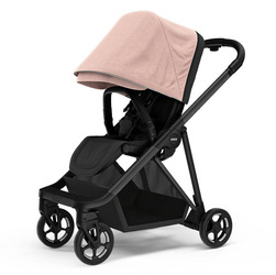 Thule Shine Stadtbuggy in Misty Rose pink auf schwarz Kinderwagen